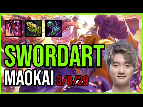 SWORDART - MAOKAI vs. ALISTAR Support | NA CHALLENGER | PATCH 11.2