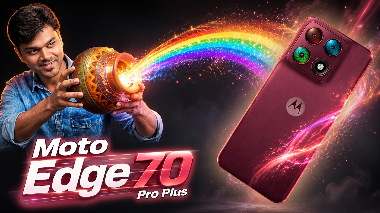 Moto Edge 70 Pro+ Unboxing - 144Hz, 3.5x Tele , Wireless Charging at *₹44,999