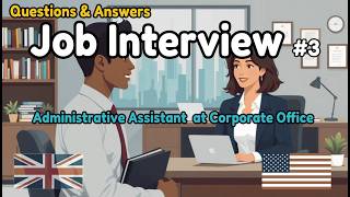 Job Interview in English  🎯 English Conversation Practice  | Job interview questions and answers  #3