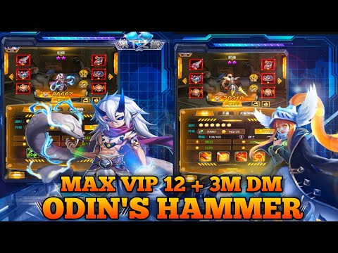 Odin's Hammer Idle Private Server - Max VIP 12 + 3M Diamond, And More