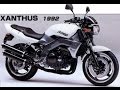 Kawasaki XANTHUS exhaust sound, acceleration and fly by