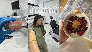 Diş hekimi olarak bir günüm/ yeni mezun 🫣