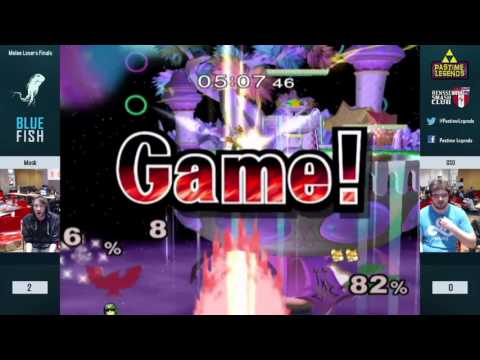 BLUE FISH Melee LF: Mask (C. Falcon) vs GSO (Fox)