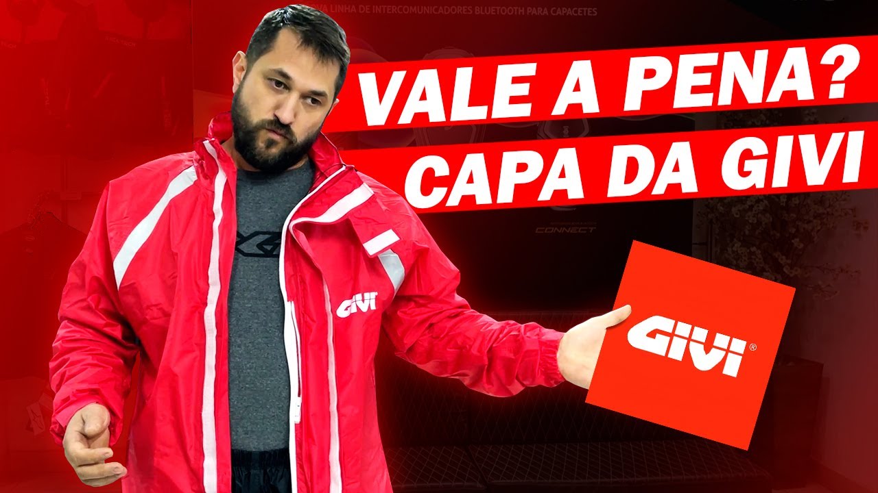 Veja se você precisa trocar sua capa de chuva por essa! Givi