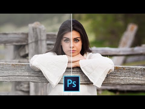 Photoshop tutorial Skin retouching Special technique