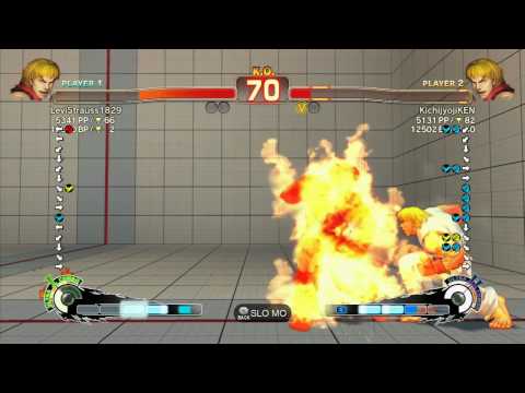 LeviStrauss1829 (Ken) vs KichijyojiKEN (Ken) - SSF4 Arcade Edition Xbox Live Ranked Match