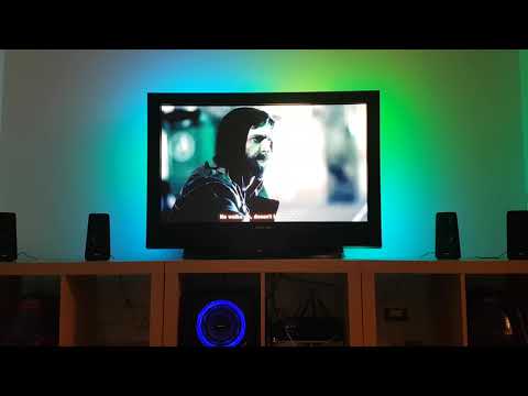 Old TV Ambient LED Light With Kodi : 7 