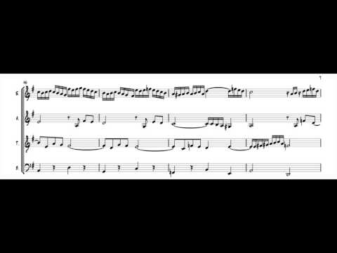 Bach/Swingle Singers - Fugue in G minor (transcription)