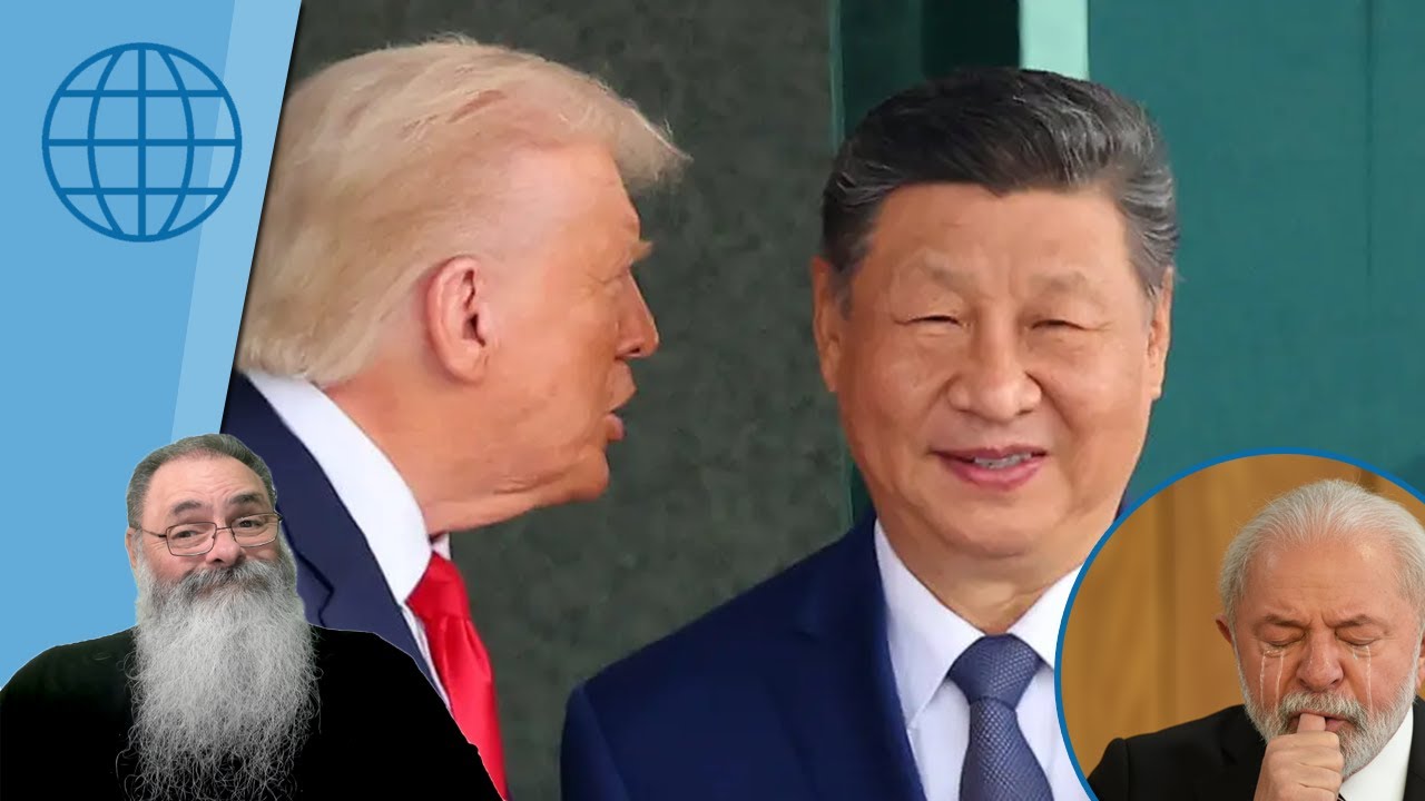 TRUMP fecha ACORDO HISTÓRICO com XI JINPING e AMBOS deixam LULA CHUPANDO o DEDO: BRASIL se FERROU