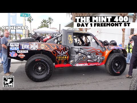 The Mint 400 Offroad race on Fremont Street Las Vegas day 1 thumbnail