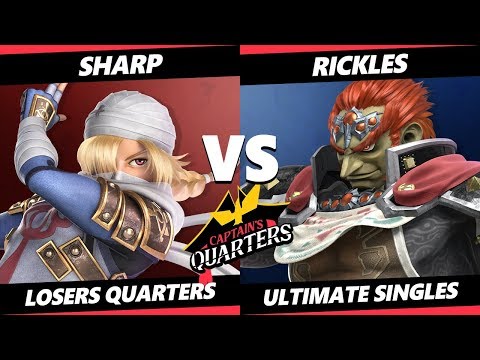 Captain's Quarters 2 Losers Quarters - HPT | Rickles (Ganondorf) Vs. NEST | Sharp (Sheik) SSBU