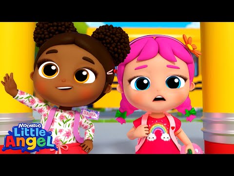 Ready for School: Jill’s First Day Outfit | Little Angel And Friends Kid Songs