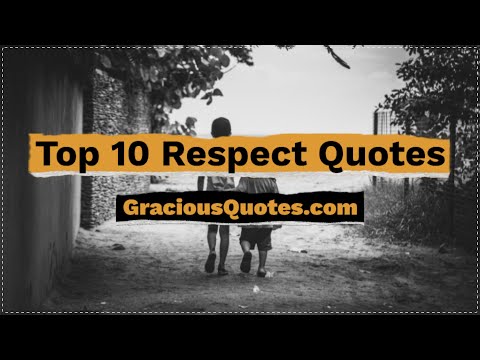 Respect Quotes