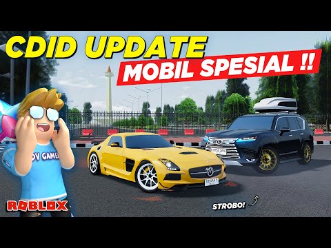 CDID UPDATE BESAR !! BANYAK MOBIL MODIFIKASI DAN STROBO SPESIAL DI CDID - Roblox Indonesia