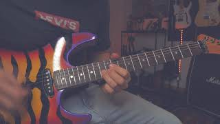 Video thumbnail for ESP (Japan) Sunburst Tiger - Demonstration - George Lynch Signature Guitar by Chris Blade Johnson