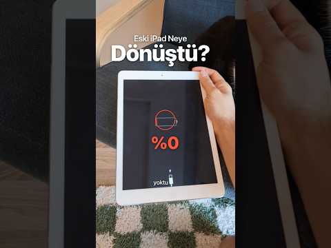 Çoook eski iPad bakın neye dönüştü👀