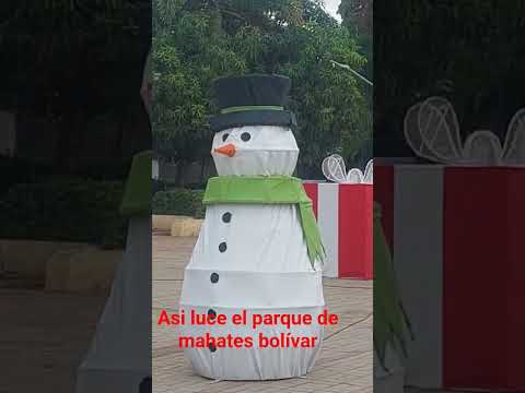 así luce el parque de mahates bolívar