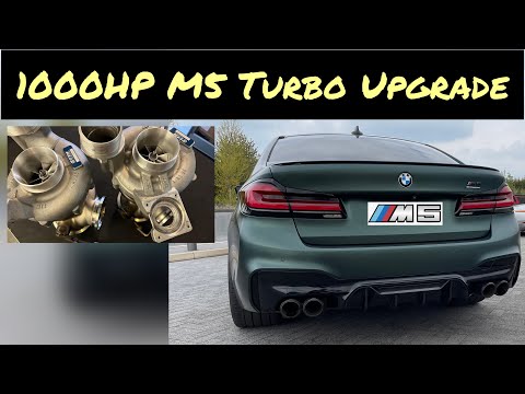 1000hp BMW F90 M5 Turbo Install ​​⁠