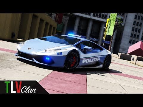 Lamborghini Huracan - Polizia Italiana 🚔