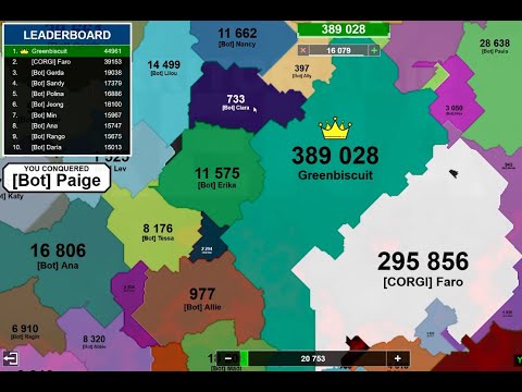 1v1 Vs The Best Corgi Player | Territorial io