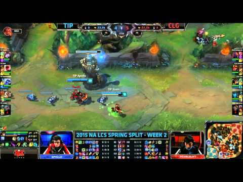 NA LCS Woche 2 Tag 1 - Team Impulse vs CLG