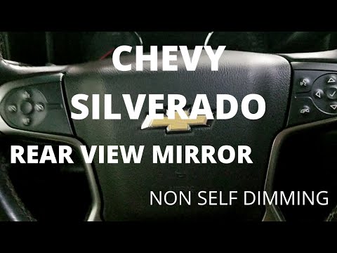 CHEVY SILVERADO rearview mirror (NON self dimming)
