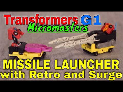 Transformers G1 Micromaster Combiner Missile Launcher Transport - GotBot True Review NUMBER 591