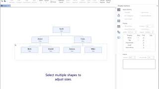 EdrawMax Tutorial: How to Change the Height and Width of Org Chart Boxes