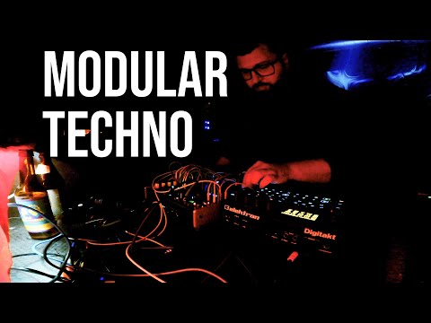 Mutlu Karaköse LIVE at SUNNY HIGH Club Stuttgart | IMPROVISED MODULAR TECHNO | Dawless Set