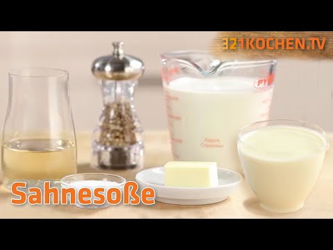 Perfect homemade cream sauce - Simple recipe, ideal for pasta