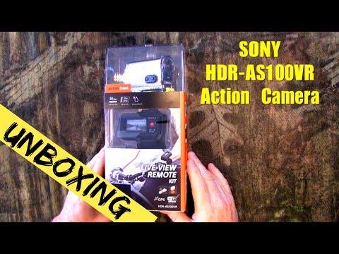 Sony HDR-AS100VR Action Camera ~ Unboxing