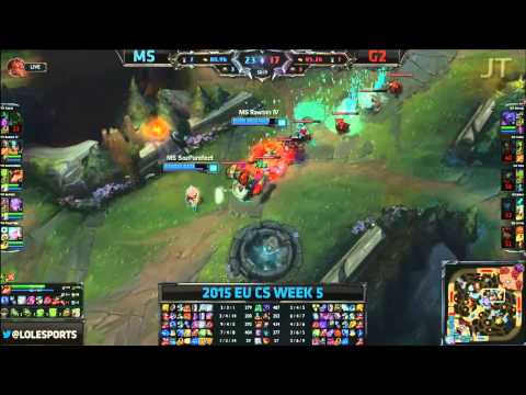 EUCS - MS vs G2 - Teemo the Satan! - League of Legends