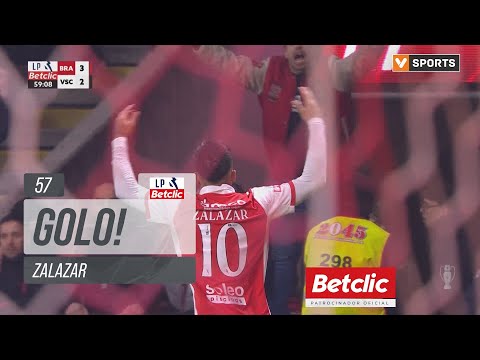 Golo Zalazar: Braga (3)-2 Vitória SC (Liga 25/26 #23)
