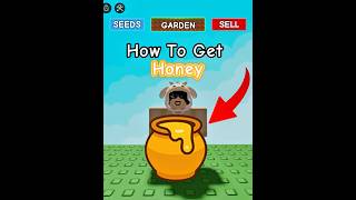 How To Get Honey For The Honey Merchant!! #growagarden 