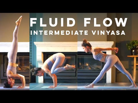 FLUID FLOW - Intermediate Vinyasa (includes Inversions and arm balances)