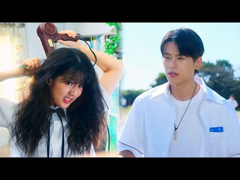 SHE STRAIGHTENED HER HAIR TO IMPRESS HER CRUSH, BUT SHE DIDN'T REALIZE WHO REALLY LOVES HER