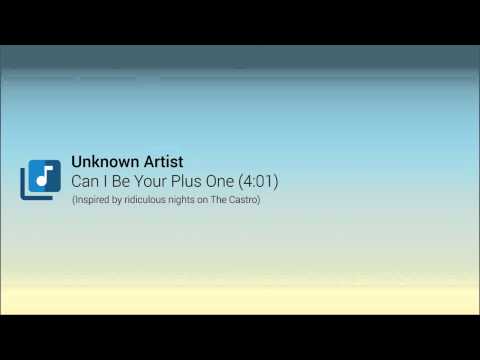 Unknown Artist - Can I Be Your Plus One