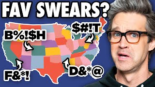 What&#39;s The Most Popular Curse Word In Each State?