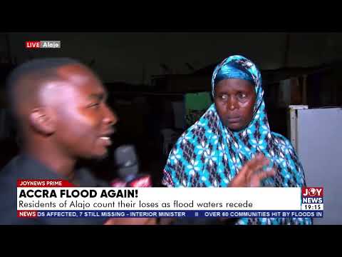 Accra flood: We spent the night at the mosque, and we'll be sleeping there again tonight - Resident