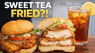 Sweet Tea Fried Chicken Sandwich (Yes, It Actually Works)