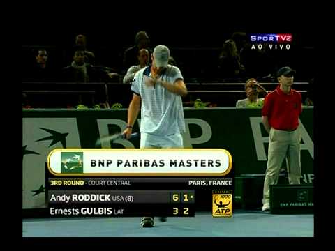 Gulbis x Roddick Paris 2010 II