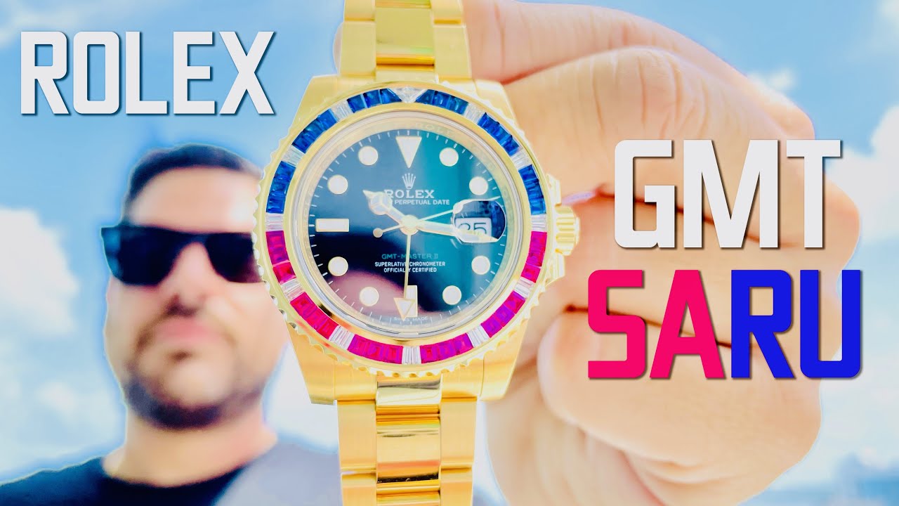 My New Rolex GMT SARU! - Watch Collection Update! - YouTube