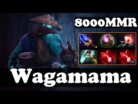 Dota 2 - Wagamama 8000 MMR Plays Storm Spirit With Aghanim's Scepter And 2 Bloodstones