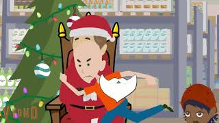Ned Flemkin goes to see santa claus and pulls his beard and gets grounded
