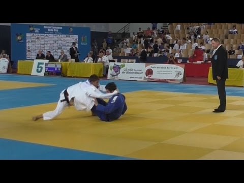 Junior European Judo Cup Berlin 2015  -66 kg Repechage Cabot (FRA) - Abu Ramadan (SWE)