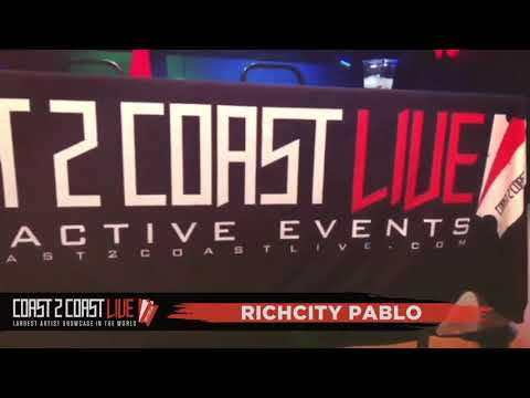 Richcity Pablo Performs at Coast 2 Coast LIVE | Richmond All Ages Edition 1/14/19 - 1st Place