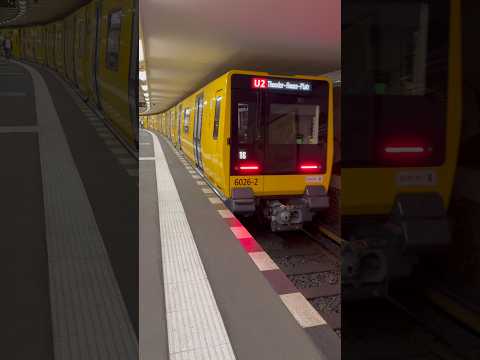 U-Bahn Berlin | BVG JK Zug als U2 nach Theodor-Heuss Platz #berlin #trainspotting #train #shorts