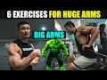 GET BIGGER ARMS - 6 BEST Exercises for BICEPS & TRICEPS |MY PICK|