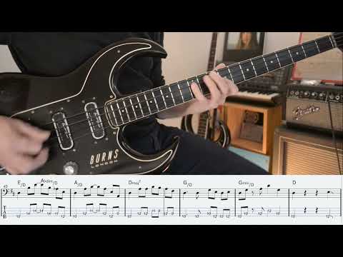 Serge Gainsbourg/69 Année Erotique as played by Dave Richmond (bass cover with tabs)