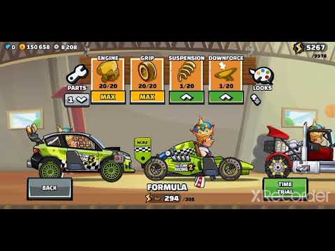 Hill Climb Racing 2 - Upgrading Landing boost on SD to lvl 6